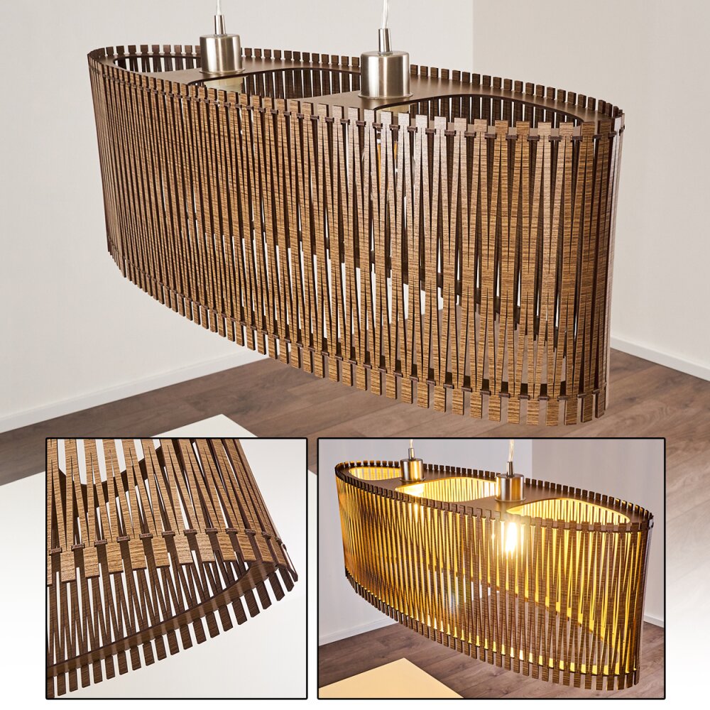 Timmele Pendelleuchte Nickel-Matt, 2-flammig main product photo