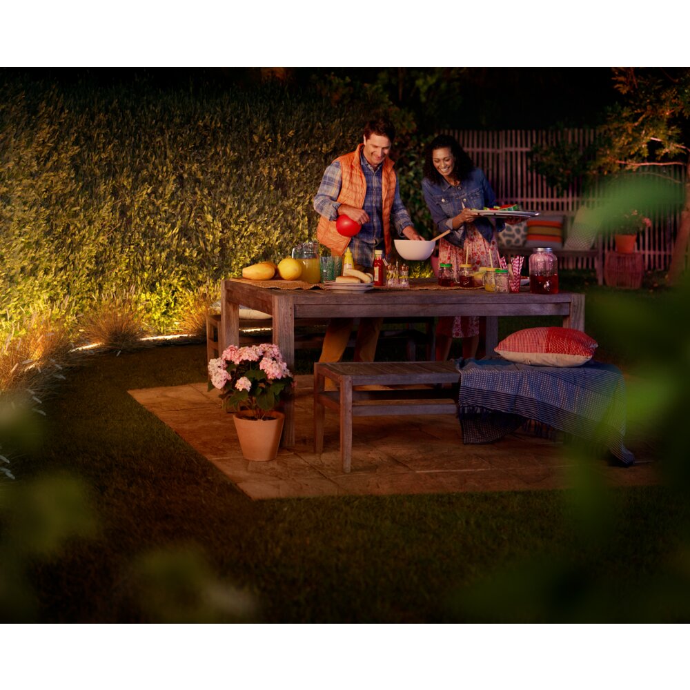 Philips Hue Ambiance White & Color Outdoor Lightstrip LED Weiß, 1-flammig
