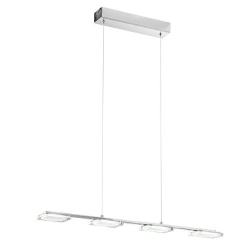 Eglo CARTAMA Pendelleuchte LED Chrom, 4-flammig