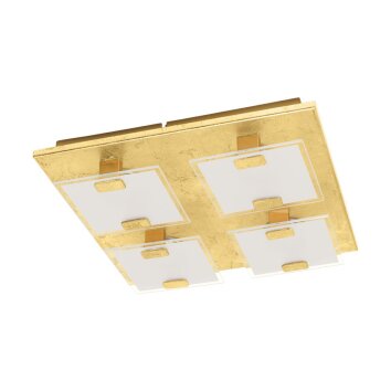 Eglo VICARO Deckenleuchte LED Gold, 4-flammig