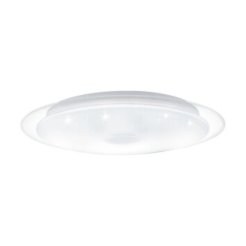 EGLO LANCIANO Deckenleuchte LED Transparent, Klar, Weiß, 1-flammig, Fernbedienung EGLO LANCIANO Deckenleuchte LED Transparent, Klar, Weiß, 1-flammig, Fernbedienung
