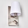 Kublis Wandleuchte LED Nickel-Matt, 2-flammig