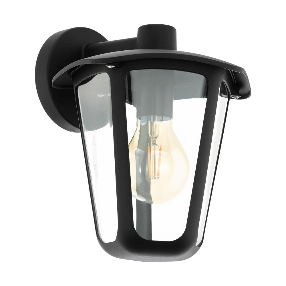 EGLO MONREALE Wandleuchte Schwarz, 1-flammig main product photo