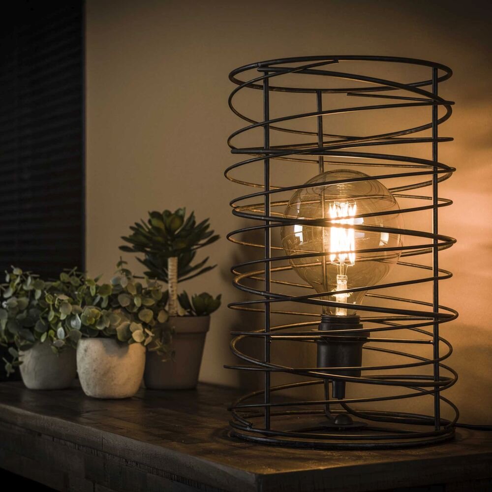Laghalerveen Tischleuchte Anthrazit, 1-flammig main product photo