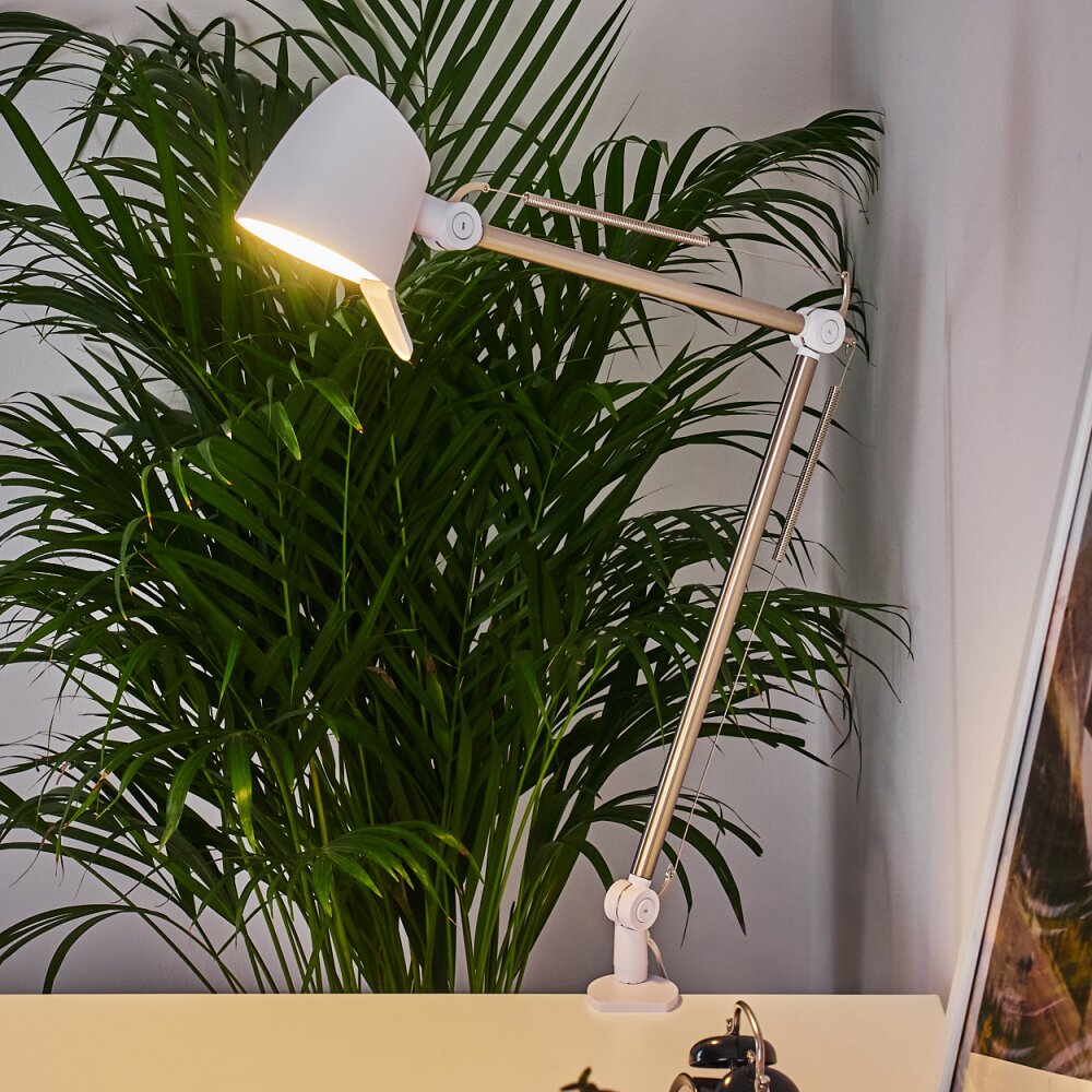 Mildura Tischleuchte LED Weiß, 1-flammig