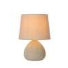 Lucide RAMZI Tischlampe Beige, 1-flammig