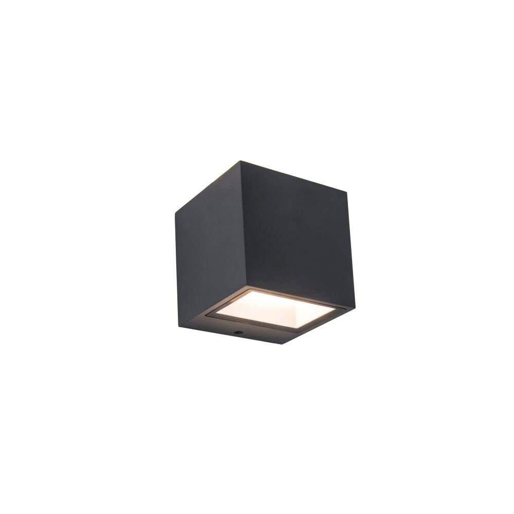 Lutec GEMINI Aussenwandleuchte LED Anthrazit, 2-flammig main product photo