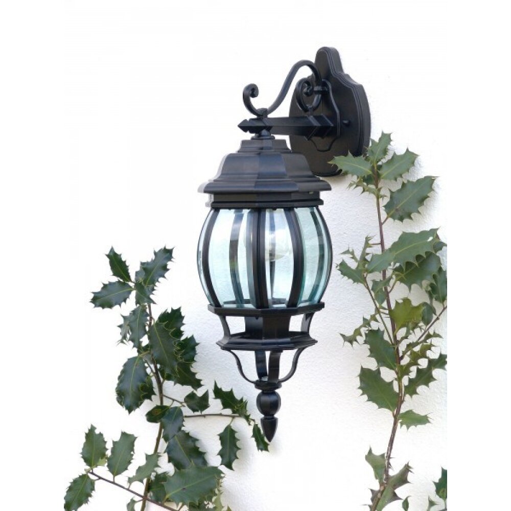 Brilliant Istria Außenwandleuchte Schwarz, 1-flammig main product photo