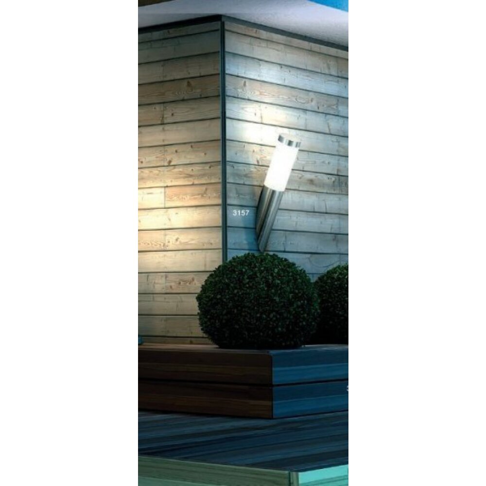 Globo BOSTON Außenlampe Edelstahl, 1-flammig main product photo