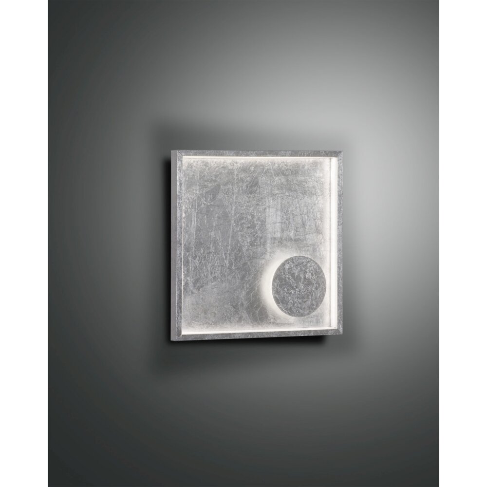 Fabas Luce Fano Wandleuchte LED Silber, 1-flammig main product photo