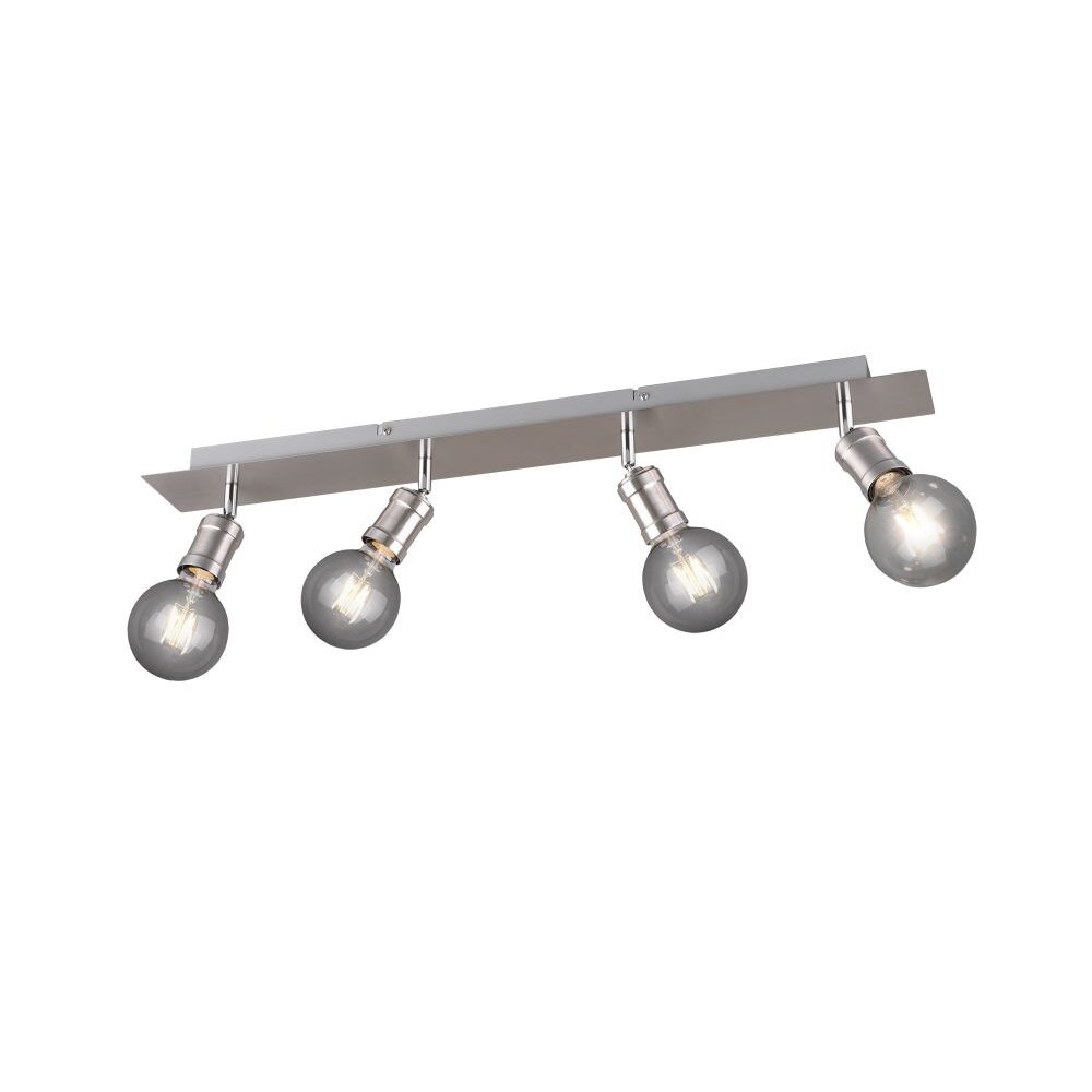 Trio Leuchten CARL Strahler Nickel-Matt, 4-flammig main product photo