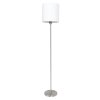 Steinhauer Noor Stehlampe Edelstahl, 1-flammig