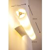 Ideal Lux CAMERINO Wandleuchte Aluminium, 3-flammig