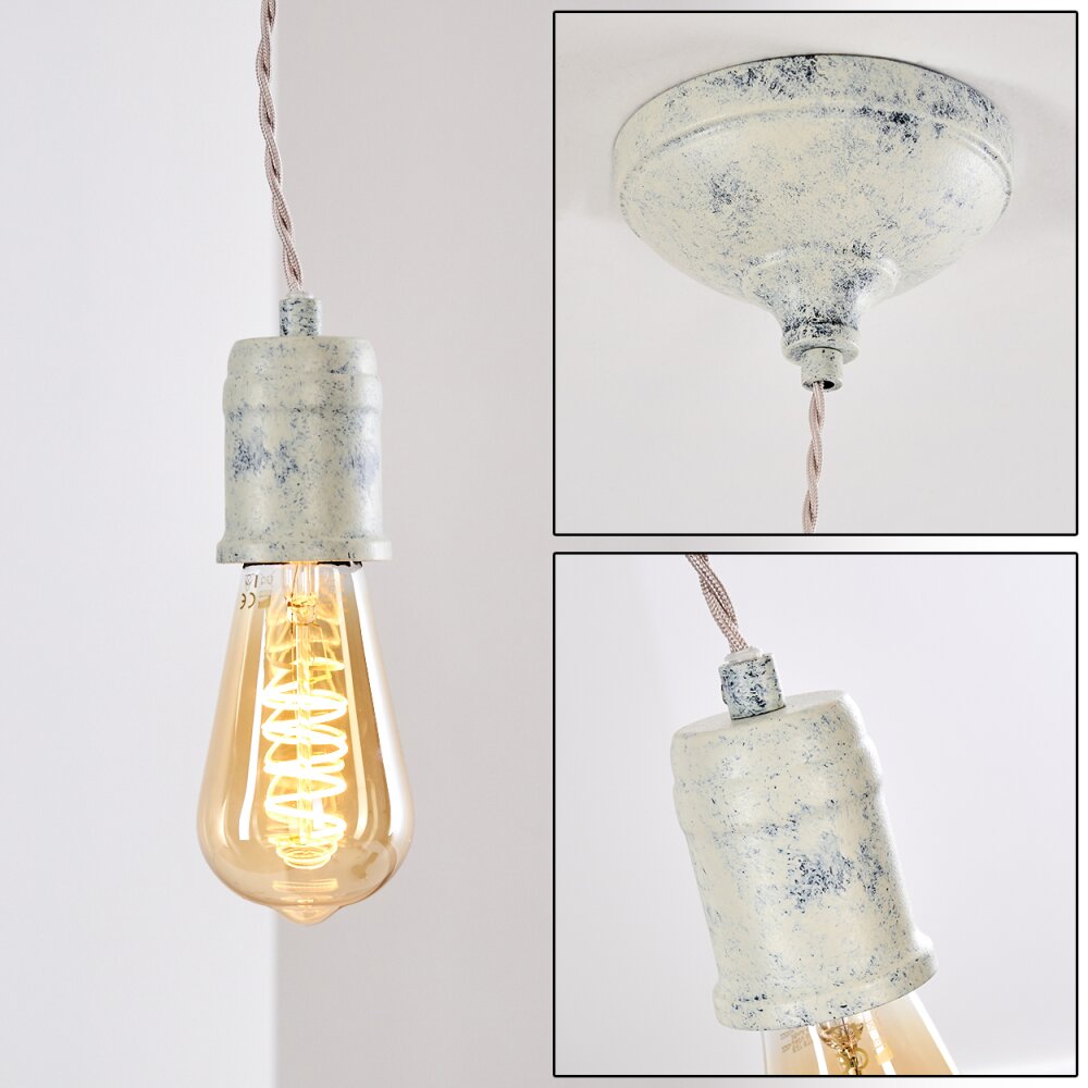 Lemone Hängeleuchte Grau, 1-flammig main product photo