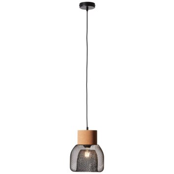 Brilliant Flaka Pendelleuchte Schwarz, 1-flammig Brilliant Flaka Pendelleuchte Schwarz, 1-flammig