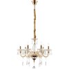 Globo MELISSA Kronleuchter Gold, 6-flammig