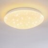Norton Star Deckenleuchte LED Weiß, 1-flammig, Fernbedienung, Farbwechsler