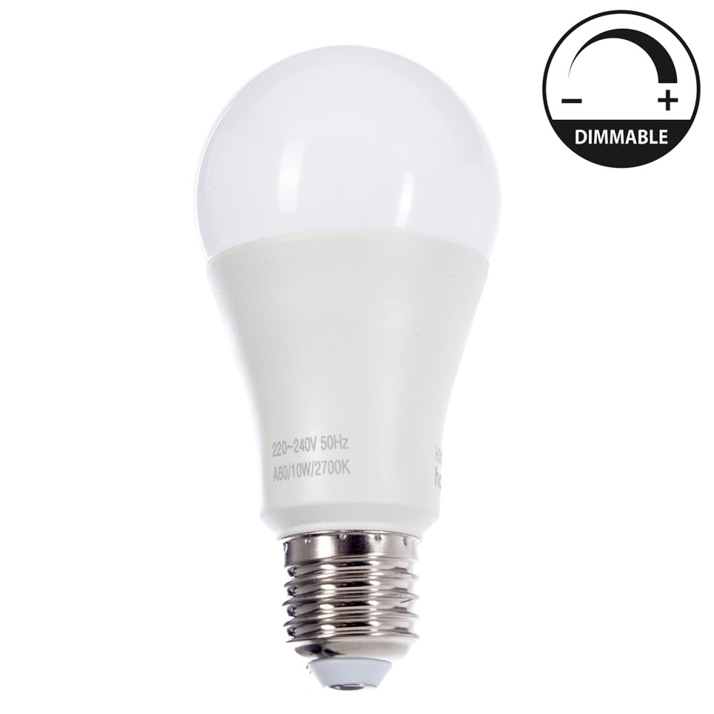 LED E27 10W 3000 Kelvin 800 Lumen main product photo