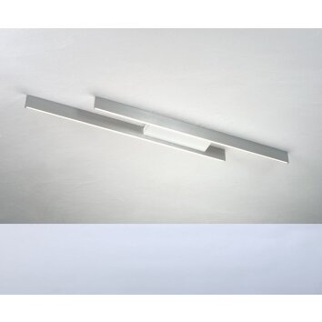 Bopp NANO PLUS COMFORT Deckenleuchte LED Aluminium, Weiß, 1-flammig