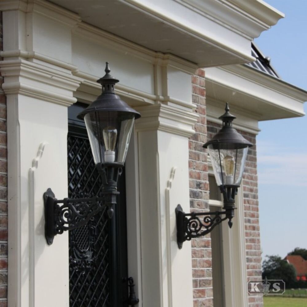 KS Verlichting Scheveningen Wandleuchte Bronze, Kupferfarben, 1-flammig main product photo