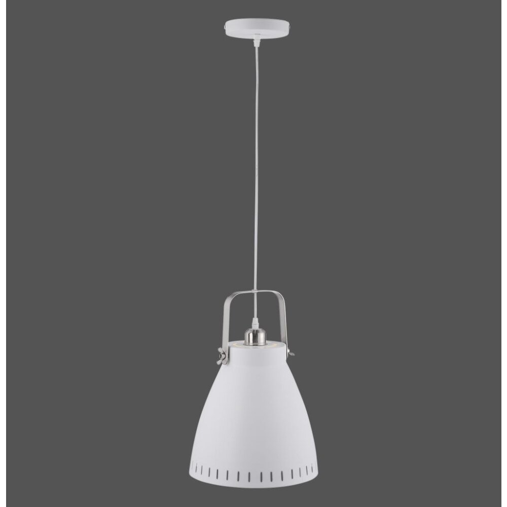 Leuchten Direkt EVA Pendelleuchte Weiß, 1-flammig main product photo