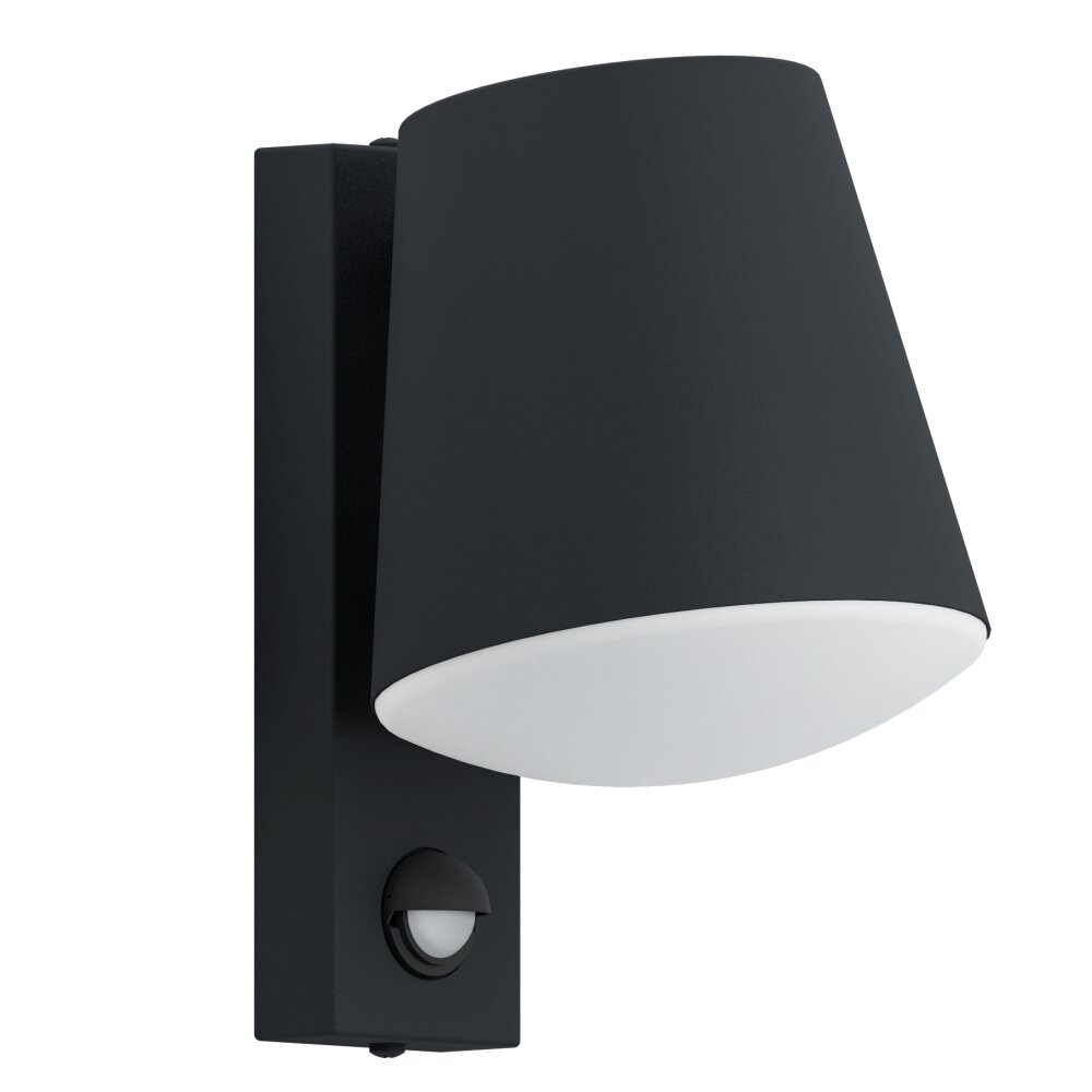 Eglo CALDIERO Außenwandleuchte Anthrazit, 1-flammig, Bewegungsmelder main product photo