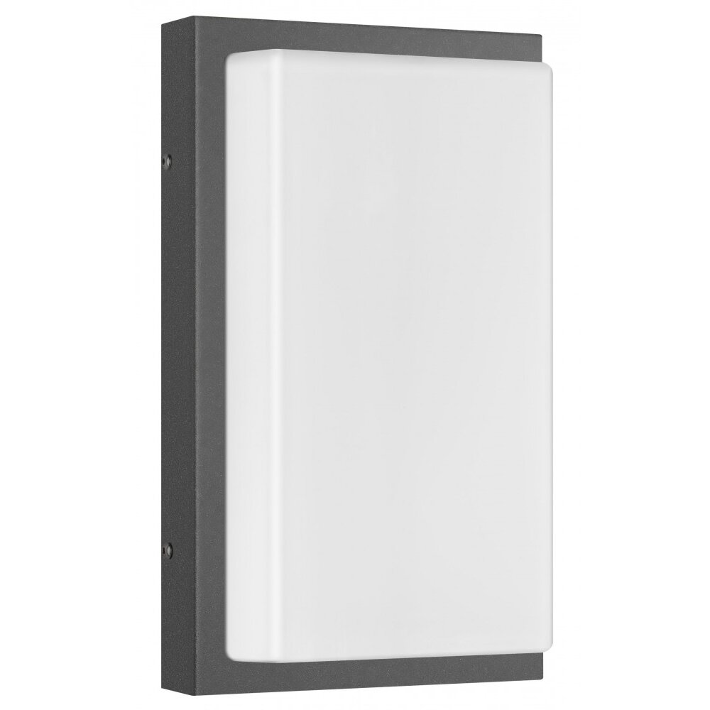 LCD Außenwandleuchte Schwarz, 1-flammig, Bewegungsmelder main product photo