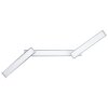 Brilliant Leuchten Entrance Deckenleuchte LED Aluminium, Weiß, 1-flammig