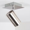 Zuoz Deckenleuchte Nickel-Matt, 1-flammig