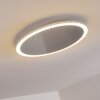 Aitrach Deckenleuchte LED Silber, Weiß, 1-flammig