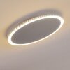 Aitrach Deckenleuchte LED Silber, Weiß, 1-flammig
