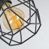 Barbengo Deckenleuchte Schwarz, 3-flammig