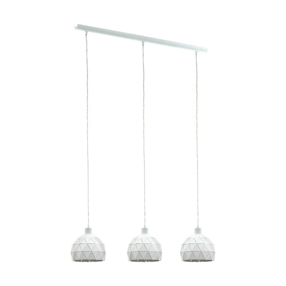 Eglo ROCCAFORTE Hängeleuchte Weiß, 3-flammig main product photo