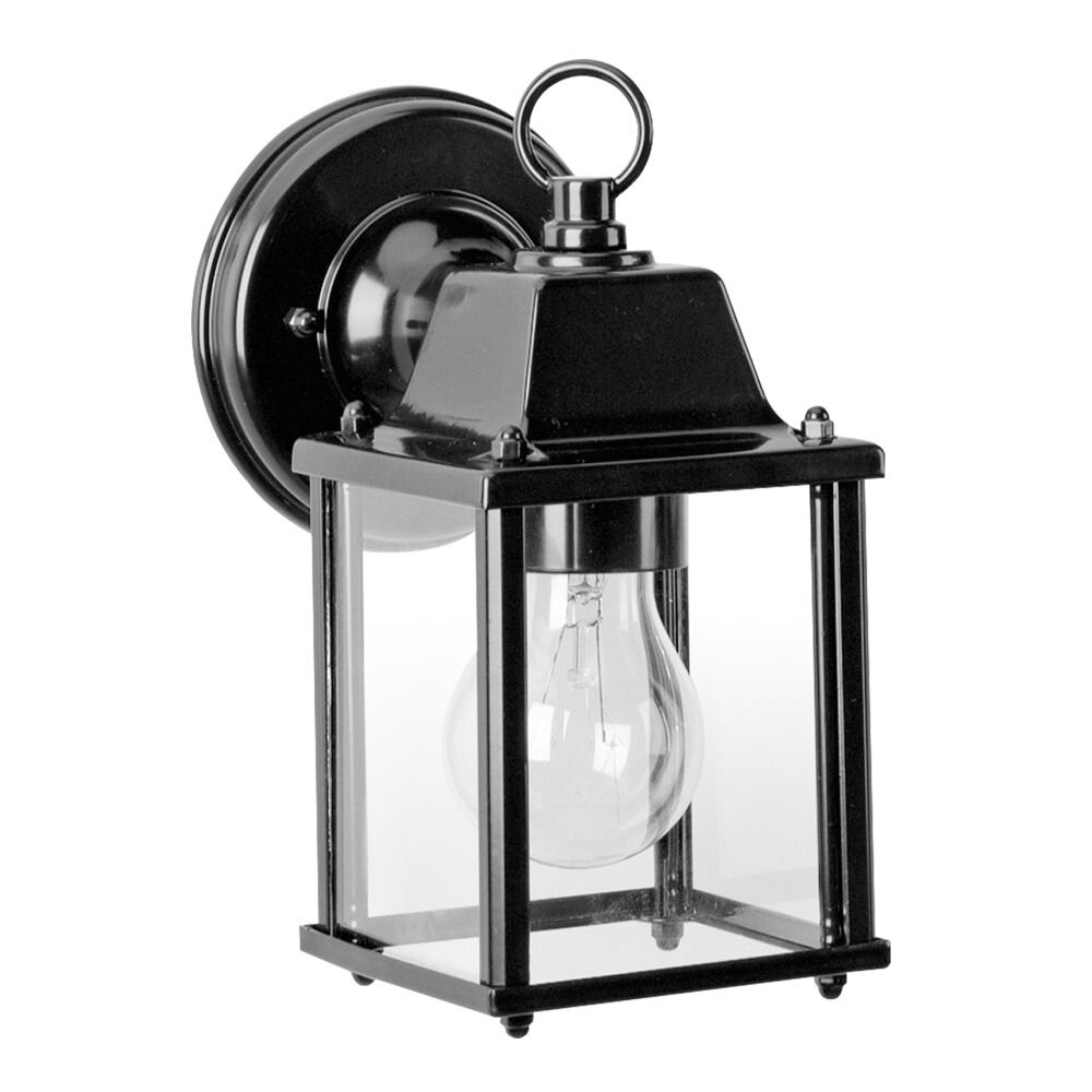 KS Verlichting Koetslamp Wandleuchte Schwarz, 1-flammig main product photo