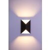 Corozal Aussenwandleuchte LED Anthrazit, Weiß, 2-flammig