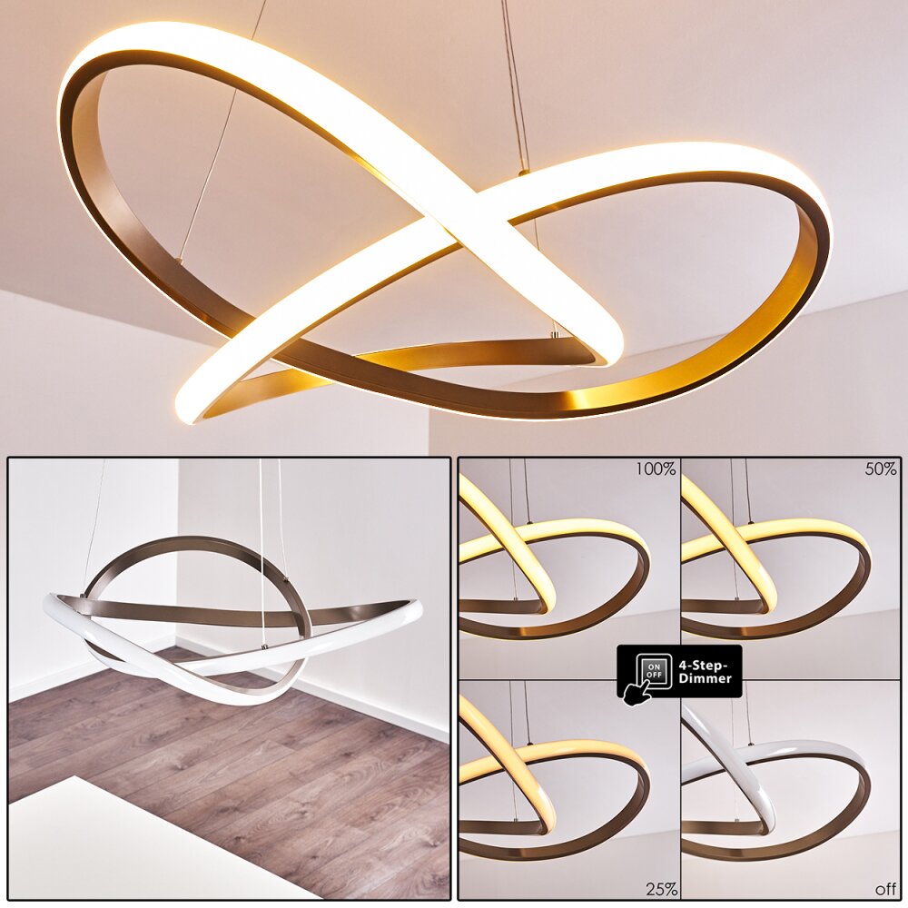 Pitasch Hängeleuchte LED Nickel-Matt, 1-flammig main product photo
