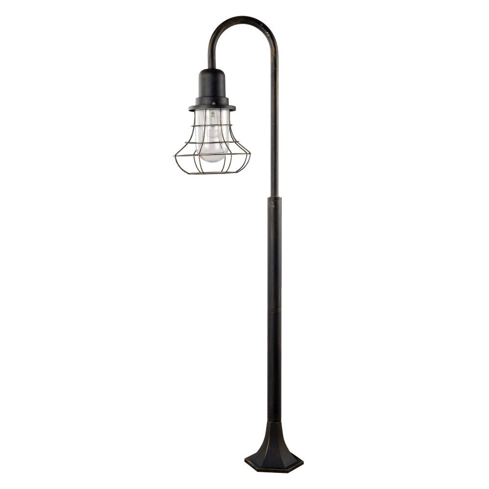 Lutec BIRD Stehleuchte Braun, Gold, 1-flammig main product photo