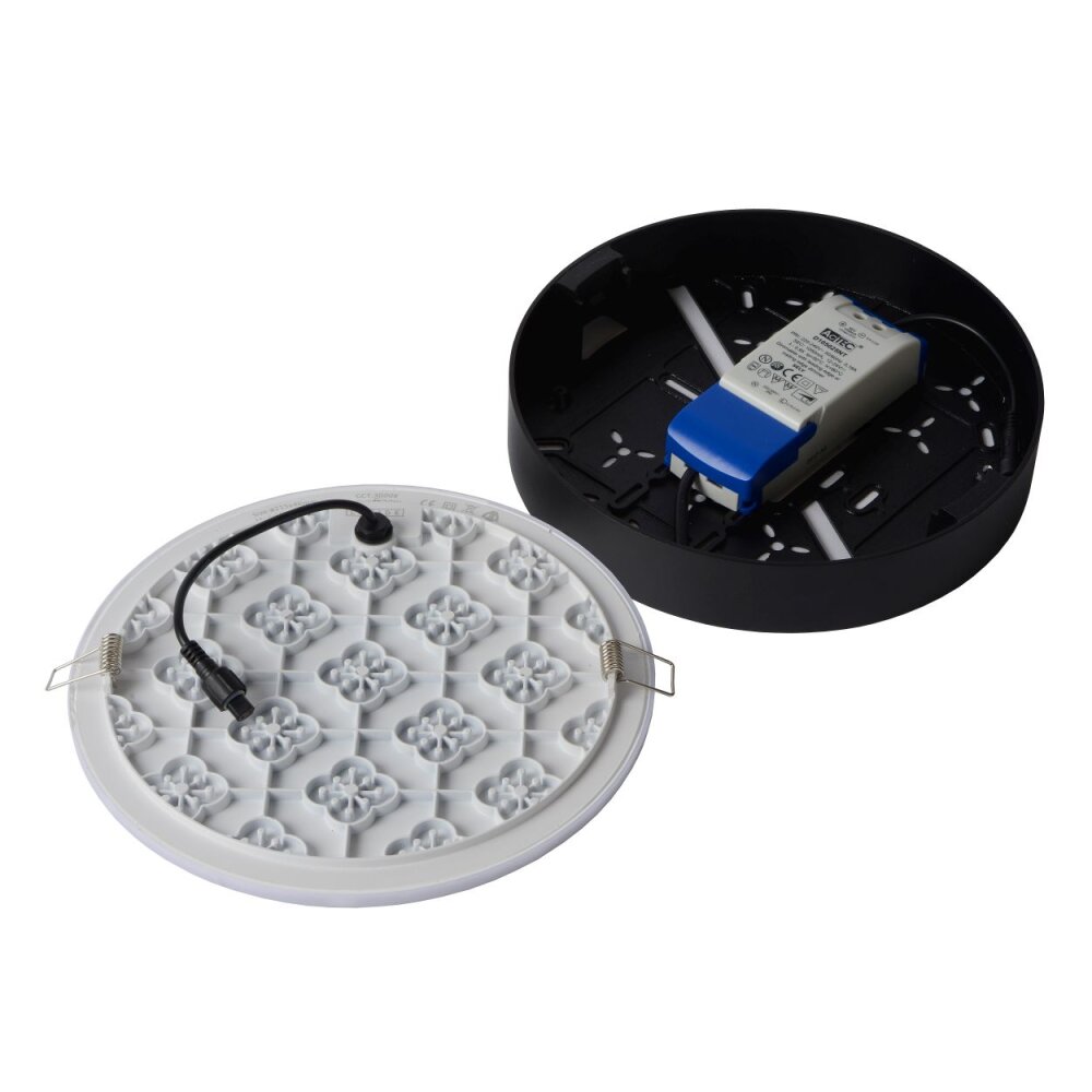Lucide CERES-LED Deckenleuchte Schwarz, 1-flammig