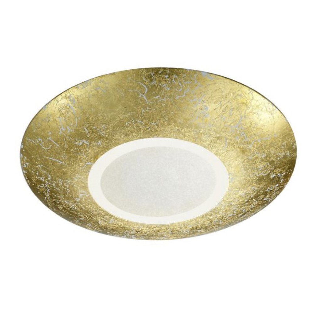 Trio Leuchten CHIROS Deckenleuchte LED Gold, 1-flammig main product photo