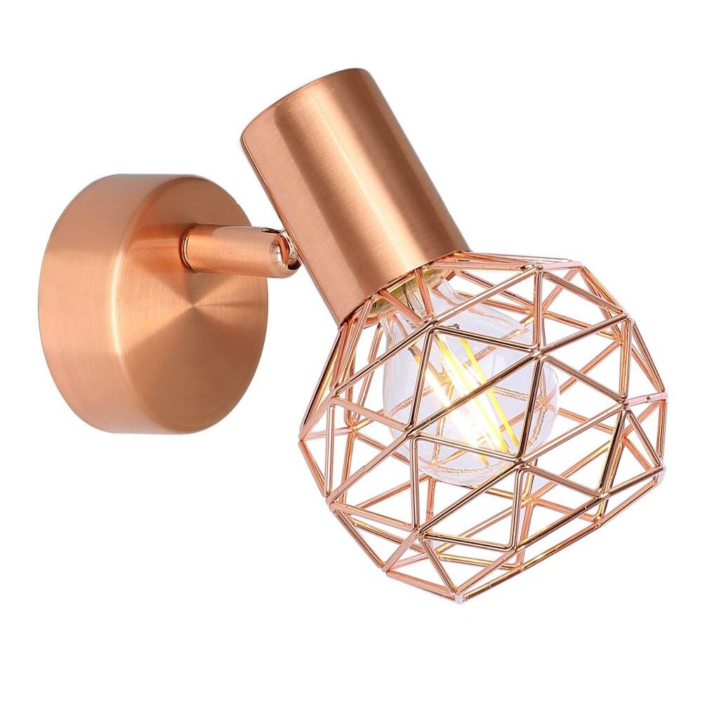 Globo XARA Wandstrahler Kupferfarben, 1-flammig main product photo
