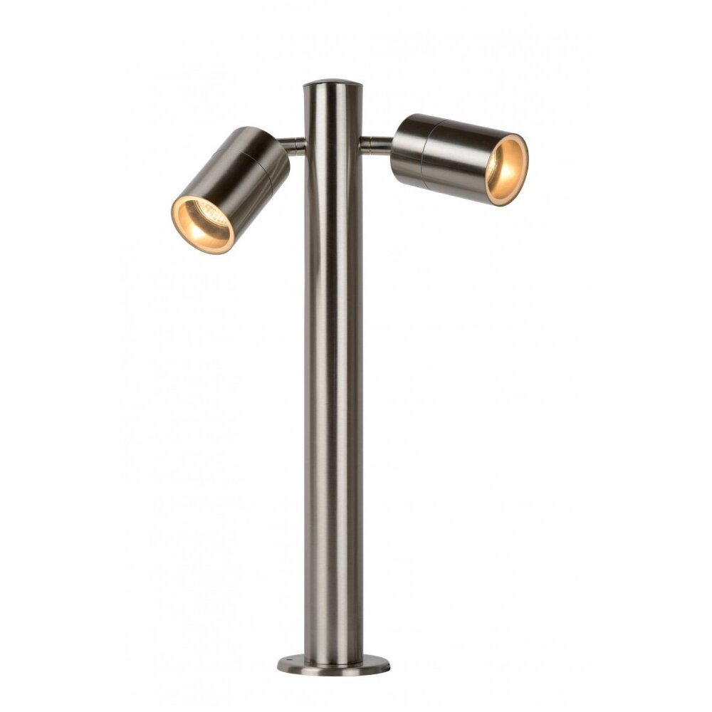 Lucide ARNE Außenleuchte Chrom, 2-flammig main product photo