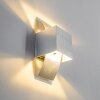 Istanbul Wandleuchte Edelstahl, 1-flammig