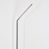Deje Stehleuchte LED Nickel-Matt, 1-flammig