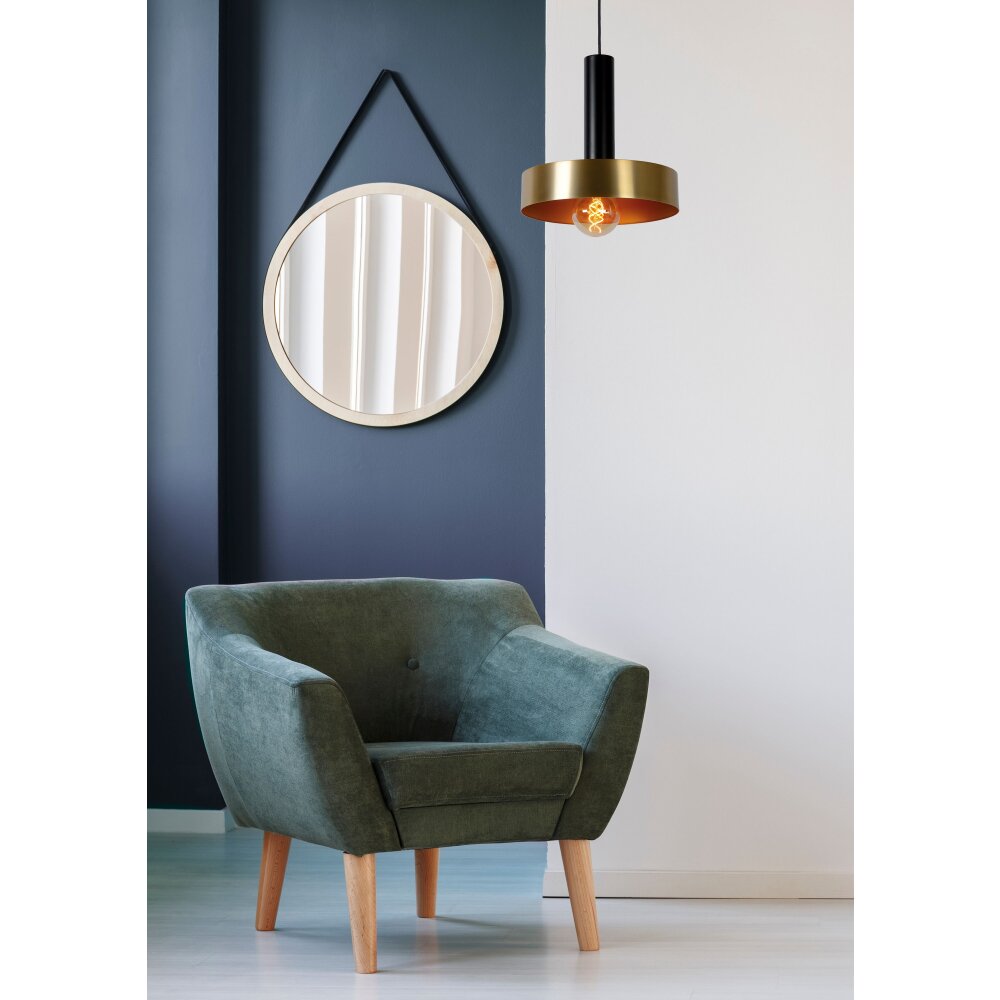 Lucide GIADA Pendelleuchte Gold, 1-flammig main product photo