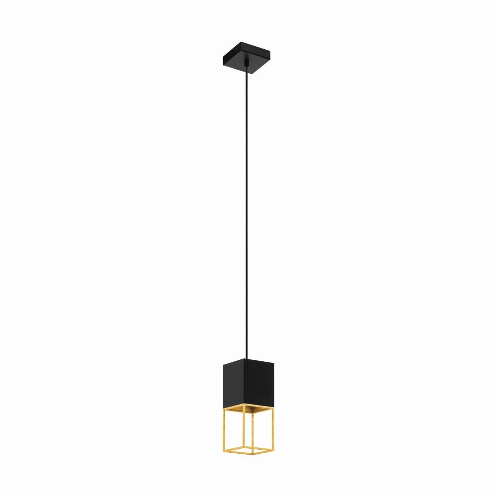 Eglo MONTEBALDO Hängeleuchte Gold, Schwarz, 1-flammig main product photo