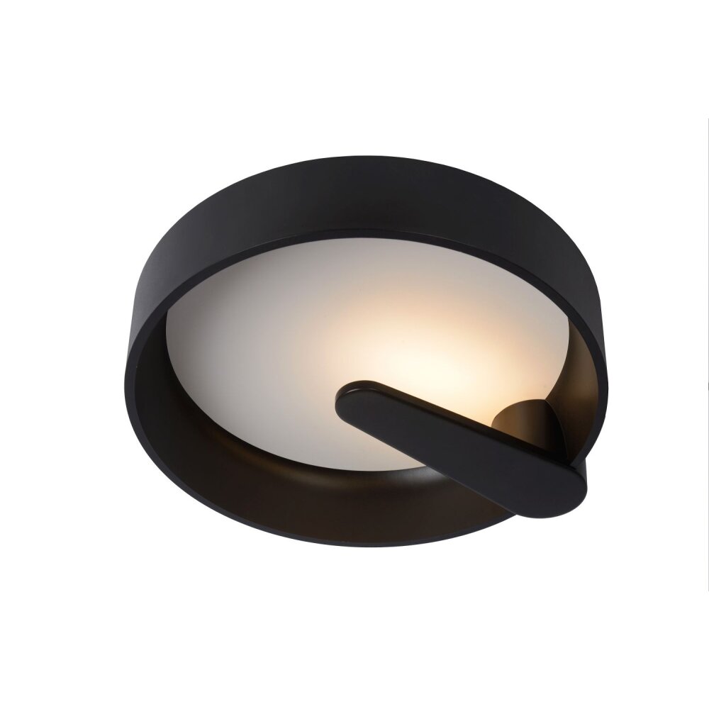 Lucide MIAMI Deckenleuchte LED Schwarz, 1-flammig main product photo