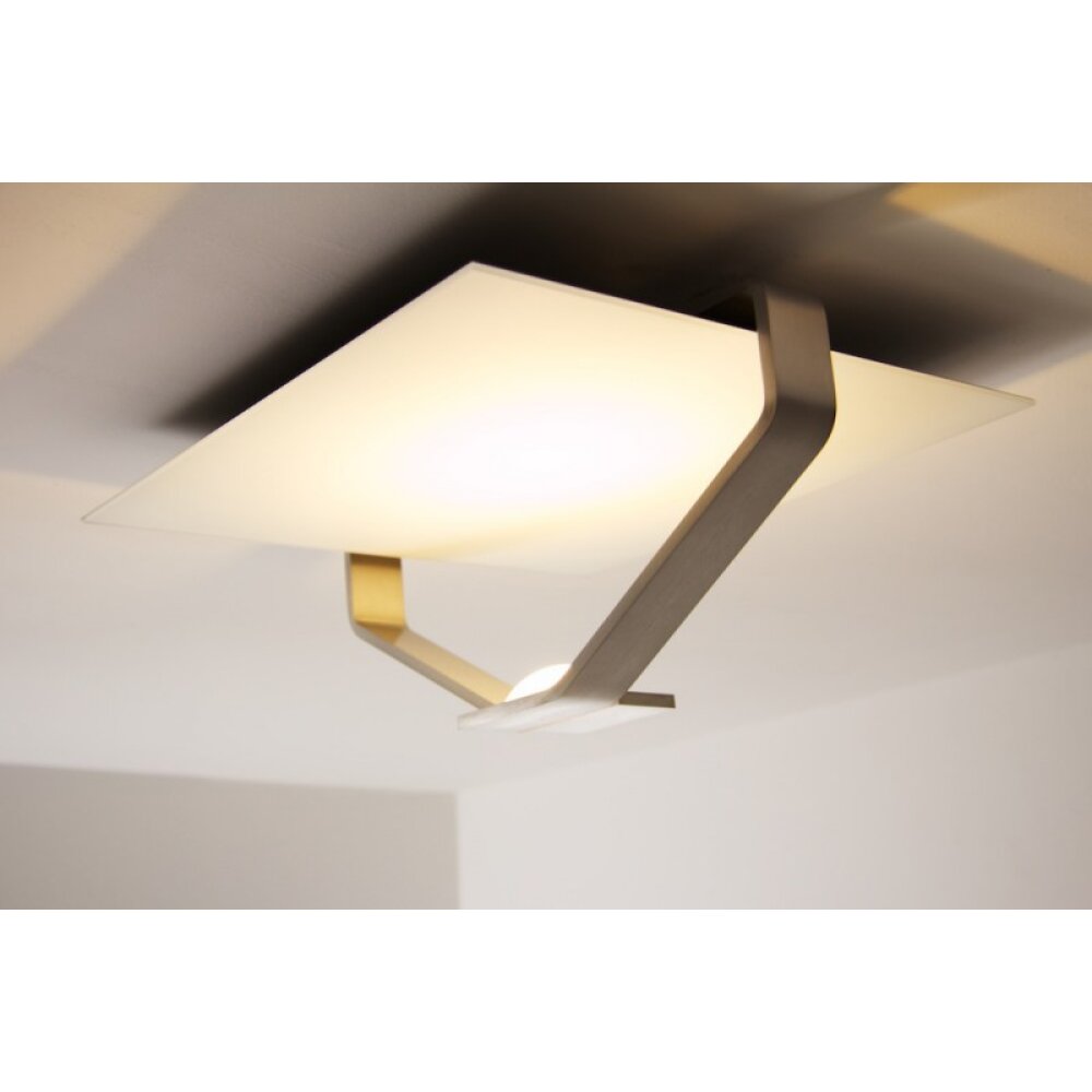 Elesi Luce Deckenleuchte LED Silber, 1-flammig