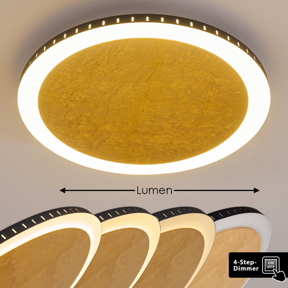 Aitrach Deckenleuchte LED Gold, 1-flammig main product photo