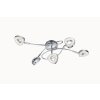 Reality TOURS Deckenleuchte LED Chrom, 5-flammig