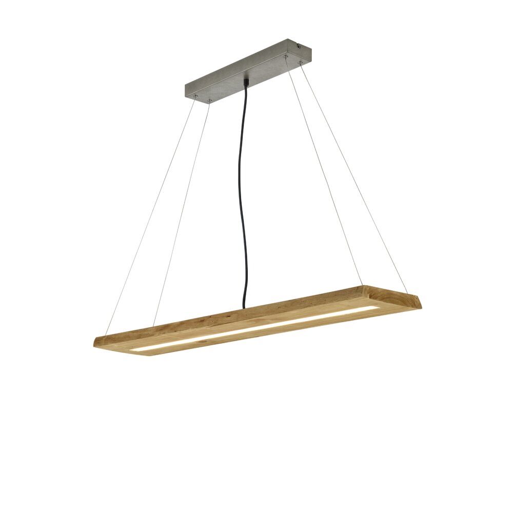 Trio Leuchten Brad Pendelleuchte LED Holz hell, 1-flammig main product photo